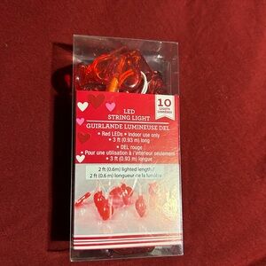 Heart Shaped LED String Lights